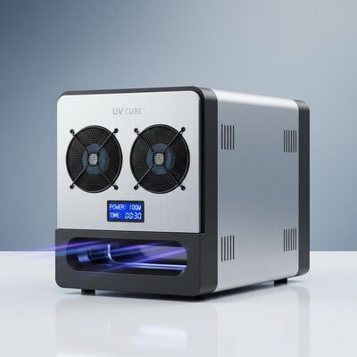 Cooling Method Air Cooling UV LED Curing Machine 100W For Fast Drying Process