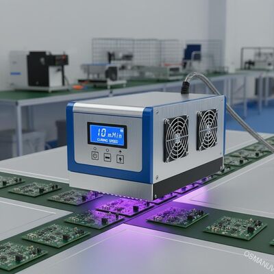 1-10m/Min Curing Speed UV LED Curing System Air Cooling For Electronics Industry