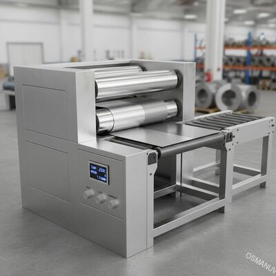 Metal Laminating Machine with Roller Roller For Conveying Delivery Method
