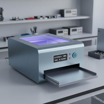High Performance Board UV Curing Machine With 365nm UV Lamp For Curing Area 300mm*400mm