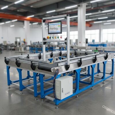 Automatic Efficiency Operation Belt Conveyor System with PLC Control System
