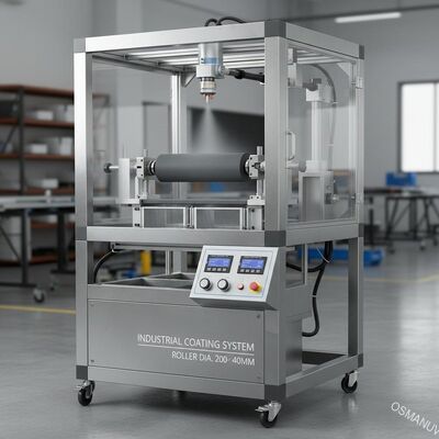 High-Performance Industrial Spray Coating Equipment for Roller Diameter 200-400mm