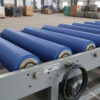 Heavy Duty Conveyor Rollers with 2KW Power Consumption and Roller Coating