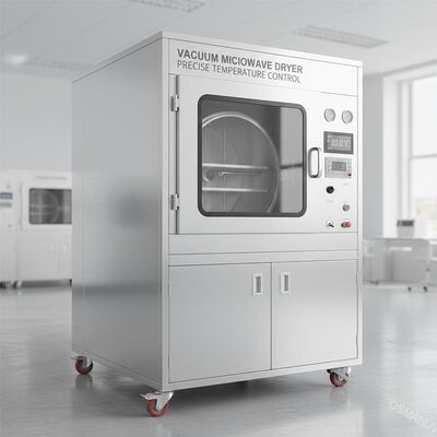 17530mm×1600mm×1100mm Vacuum Microwave Dryer For Precise Temperature Control At 80C
