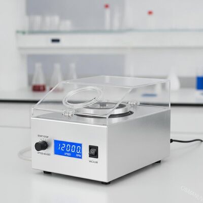 Single Station Spin Coater for R&D Labs – Compact Benchtop Design with Customizable Speed up to 12,000 rpm