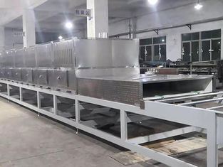 Continuous Microwave Drying Equipment for Herbs and Fruits | Energy Saving & Eco-Friendly