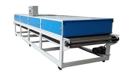 Spot Grass Green UV Coating Line / Auto Print Uv Machine ISO9001 1320mm