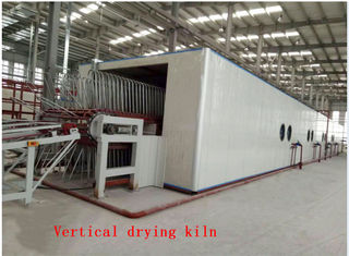 Virtical Drying Kiln natural gas Max 80 Degrees 2500mm for plate Furniture Board