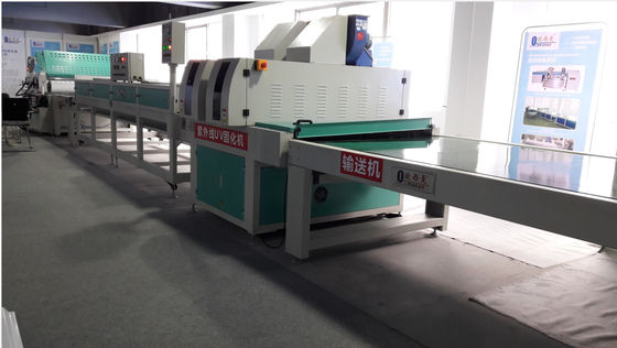 1.5mm Steel Plate 2.2KW Conveyor Digital Spot Uv Reverse Roll Coater