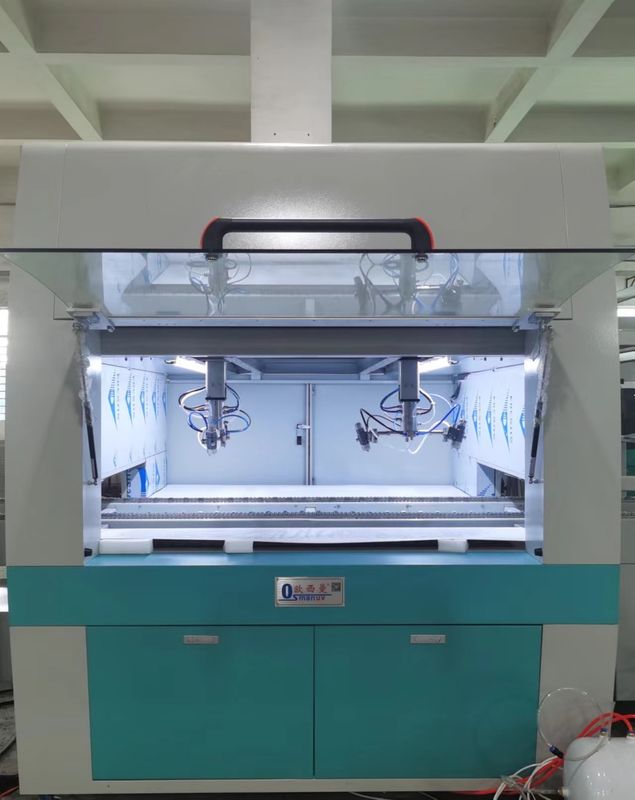 Industrial Pulp Fiber Packaging Spray Coating Machine with Precision Reciprocating Spray System for Recycled Cardboard