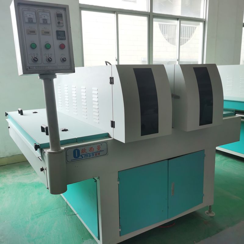 Efficient Fast  Energy-Saving Two Lamps Uv Curing Machine For Uv Coat Borad Sheet