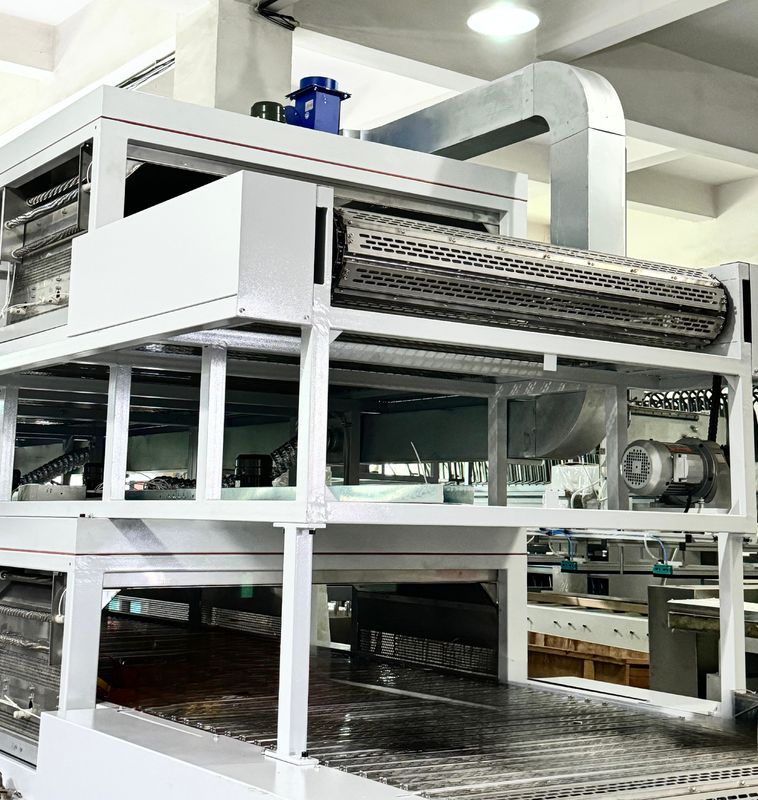 High-Capacity Double-Deck Natural Gas Drying Oven for Industrial Pulp Molding