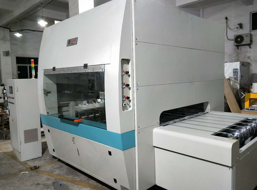 PLC/HMI Control System Spray Coating Machine for Manual Spray Gun 0-1000mm Spray Width