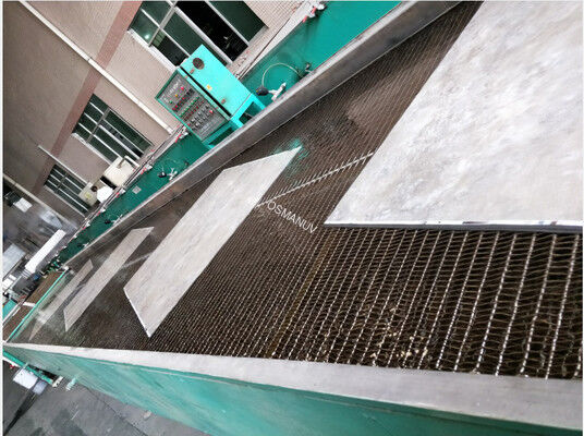 PLC Control Belt Conveyor System 220V For Industrial Automation