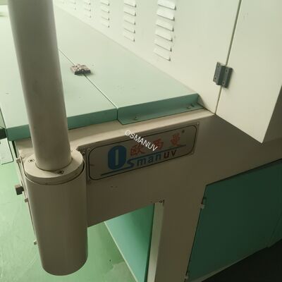 25KW 50HZ Durable Two Lamps UV Light Curing Machine Green And White