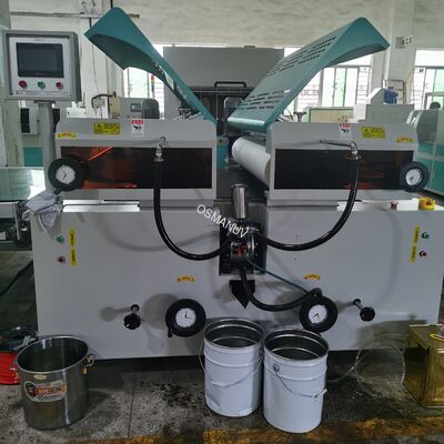 Double Roller Coating Machine for Furniture Panel Surface Finishing High Gloss Paint Application System