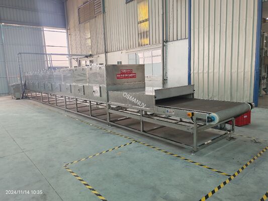 Quick Drying Light Wave Microwave Drying Machine 9 Stage