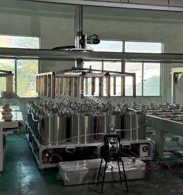 High-Efficiency Spin Coating Production Line for Pulp Molding with Customizable Station Configuration and Integrated Drying System