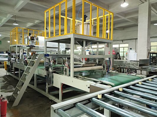 Innovative Design Energy Efficient Operation Scrap Coating Line Extruded Board