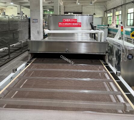 Customizable Microwave Drying Line for Pulp Molding with Modular Multi-Zone Design and PLC Control