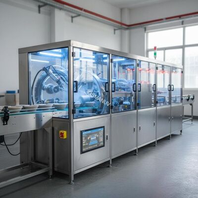 High-Precision Automatic Spin Coating Line for Uniform Pulp Molded Product Interior Coating