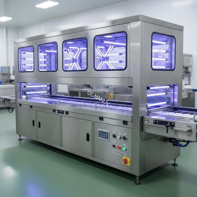Industrial UV Sterilization Machine for Food & Packaging – Customizable Conveyor Width & Lamp Configuration