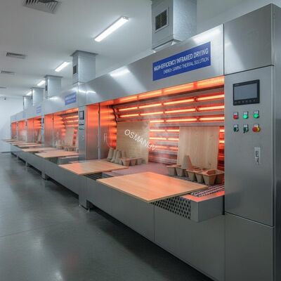 High-Efficiency Infrared Drying Line for Furniture Board & Molded Pulp Products - Energy-Saving Thermal Solution