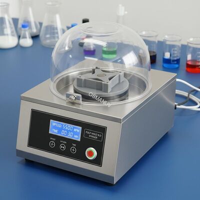 Single-Station Spin Coating Machine for Pulp Molded Meal Box R&D - Programmable Speed 100-10,000 RPM with Customizable Fixtures for Formula Development