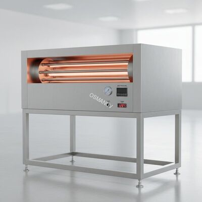Horizontal Infrared Drier With Stainless Steel Construction Air Pressure 0-0.8Mpa
