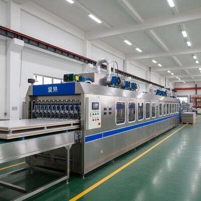 Natural Gas-Fired Drying & Spin Coating Line for Cement Fiber Board and Calcium Carbonate Board