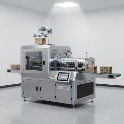Automated One-Pass Printer for Pulp Molding-Integrated Loading & Printing Solution