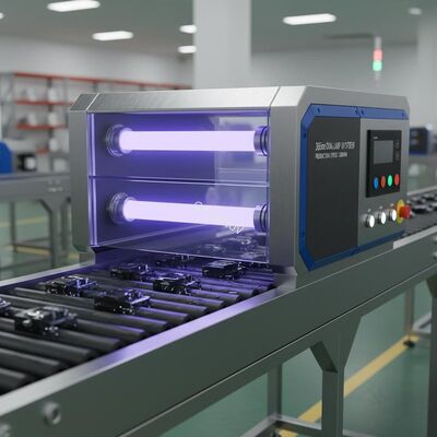 Industrial 365nm Dual-Lamp UV Curing System for Fast Production Line Coating