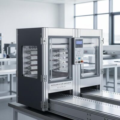 Modular Infrared Curing Simulation Module for Pilot Coating Lines