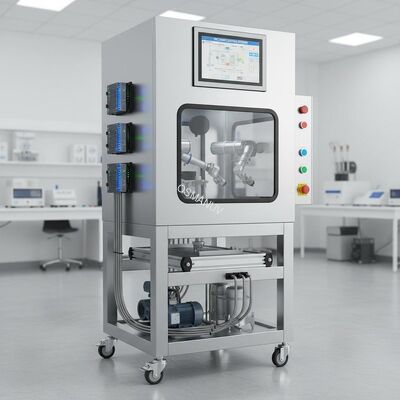 PLC / HMI Control Spray Coating System With 0-3m/Min Coating Speed