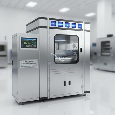 Precision Multi‑Zone Microwave Dryer with Real‑Time Moisture Feedback for High‑Quality Pulp Molding