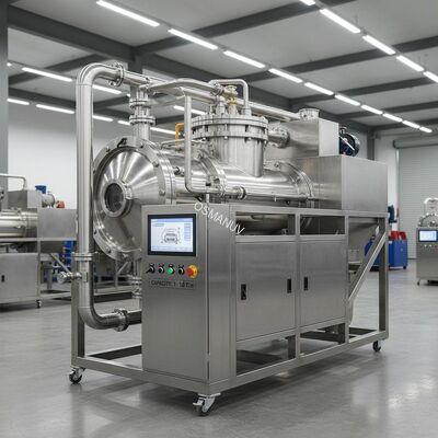 High Efficient Microwave Vacuum Drying Equipment Capacity 1-10T/H