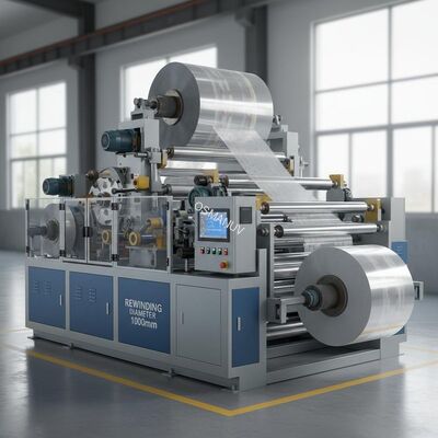 Advanced Film Lamination Equipment with Automatic Rewinding Rewinding Diameter 1000mm