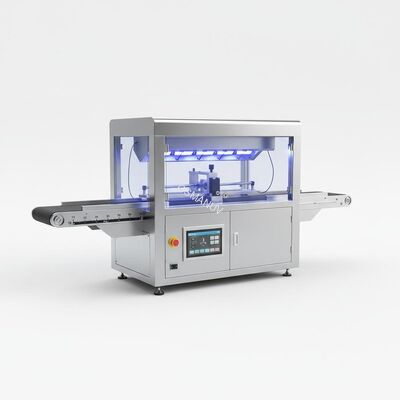 PLC Control UV Curing Machine 0.2-50mm Curing Thickness 500mm*600mm*1000mm Dimensions