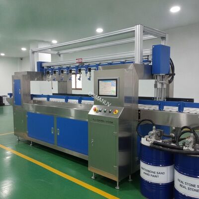 Automatic Reciprocating Spraying Machine with PLC Control for Waterborne Sand and Real Stone Paint - Customizable Width up to 1300mm