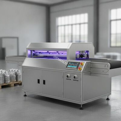 Industrial UV Conveyor Curing System for High-Volume Production with Customizable Belt Width and Mercury/LED Lamp Configuration