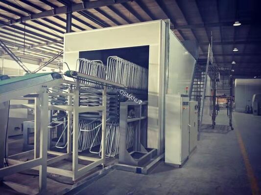 30m Fold Dry Line UV Coating Machine With OMRON Electric Eye