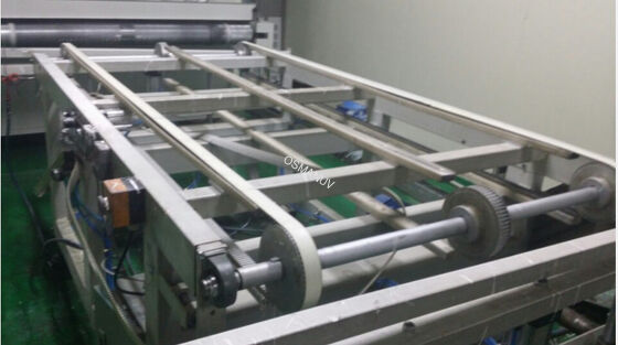 PLC Control And Servo Motor Driven Conveyor Belt Machine For Automatic Operation