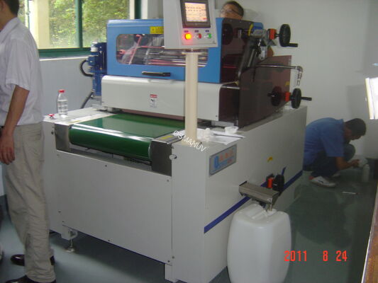 410 Volts 6KW  Roller Coating Equipment Suitable For Glass Plane
