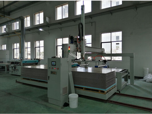 Mitsubishi PLC Control 4.5KW UV Coating Machine For Calcium Silicate Board