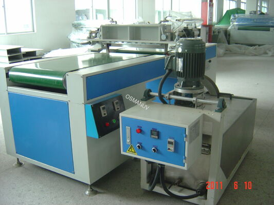 Automatic Wood Panel Curtain Coating Line for High-Gloss Surface Furniture Board UV Finishing