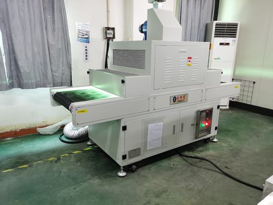 Speed 0-15m/min UV Curing Machine For Adhesives And Glues 480 Mm Effective Exposure Width