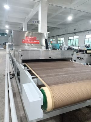 Water Based Paint Microwave Drying Production Line Servo Motor