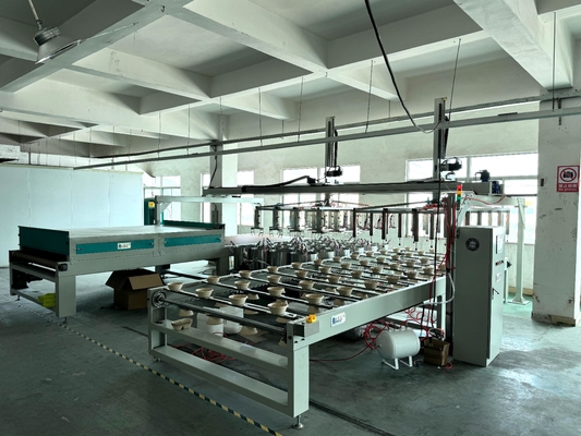 High-Speed Food Safety Tableware Tray Bowl Internal Coating Production Line For Pulp Molding