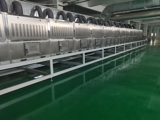 ISO9001 Microwave Drying Equipment 35kVA Industrial Microwave Dryer