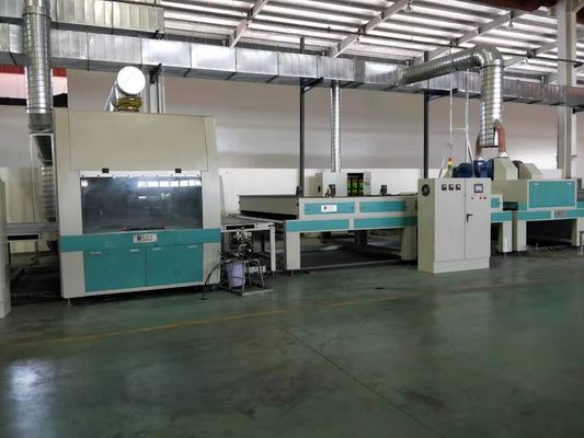 Spray Coating Machine With Conveyor System Tec Lighting 380V 28kw